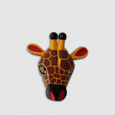 Máscara decorativa jirafa